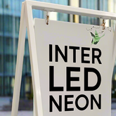 The Soho' - A Board Sign Replacement panels for swinging metal frame